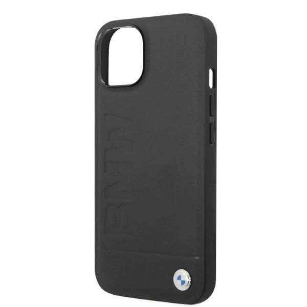 Case BMW BMHMP14SSLLBK iPhone 14 6.1 "black / black hardcase Signature Logo Imprint Magsafeeng