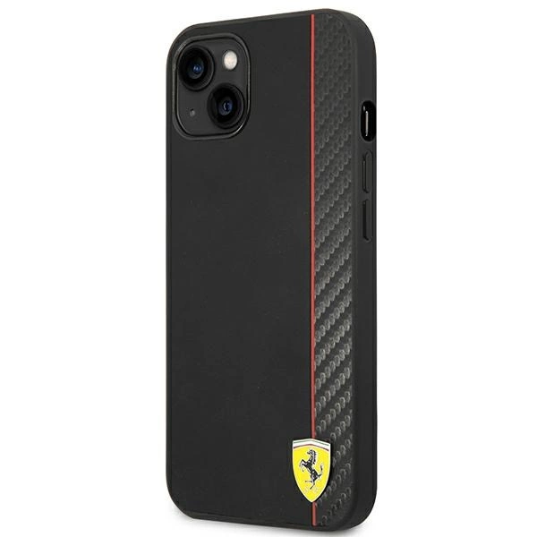 Ferrari FEHCP14MAXBK iPhone 14 Plus 6.7" black/black hardcase Carboneng