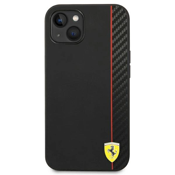 Ferrari FEHCP14MAXBK iPhone 14 Plus 6.7" black/black hardcase Carboneng