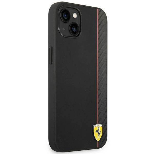 Ferrari FEHCP14MAXBK iPhone 14 Plus 6.7" black/black hardcase Carboneng