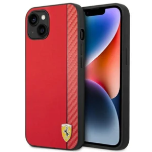 Ferrari FEHCP14MAXRE iPhone 14 Plus 6.7" red/red hardcase Carboneng
