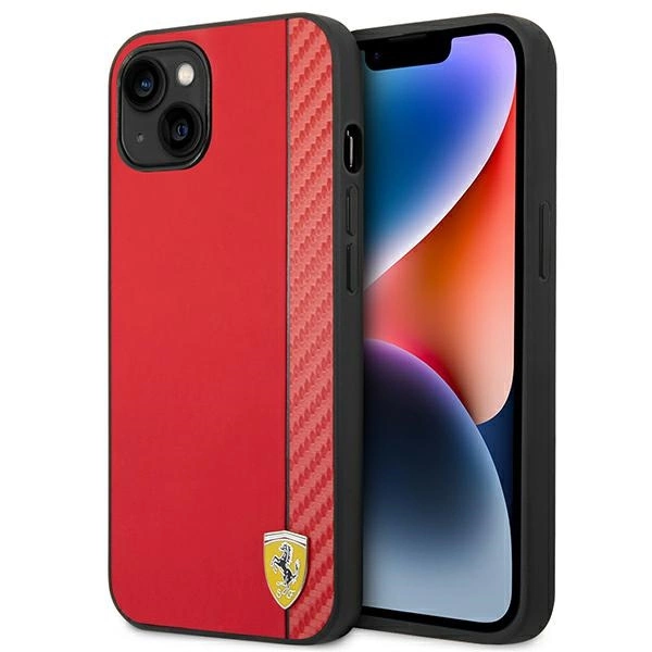 Ferrari FEHCP14MAXRE iPhone 14 Plus 6.7" red/red hardcase Carboneng