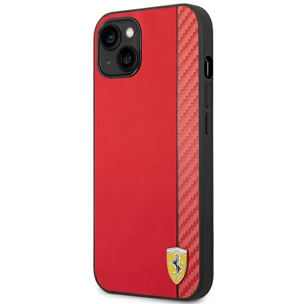 Ferrari FEHCP14MAXRE iPhone 14 Plus 6.7" red/red hardcase Carboneng