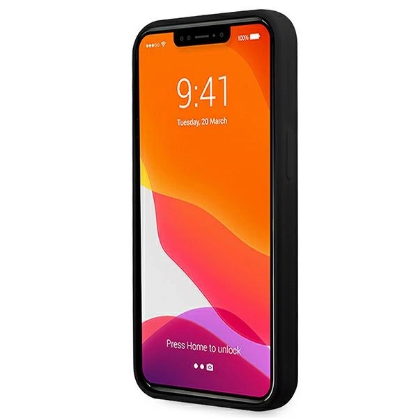 Ferrari FESSIHCP13LBK iPhone 13 Pro / 13 6.1" black/black hardcase Siliconeeng