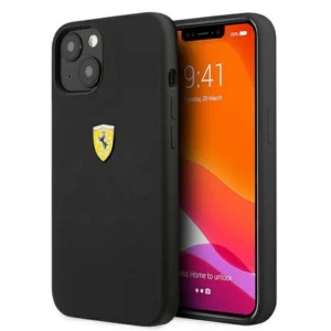 Ferrari FESSIHCP13MBK iPhone 13 6.1" black/black hardcase Siliconeeng