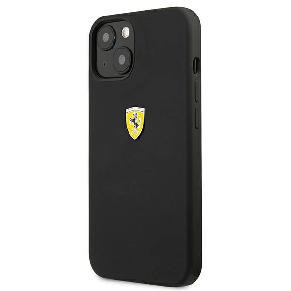 Ferrari FESSIHCP13MBK iPhone 13 6.1" black/black hardcase Siliconeeng