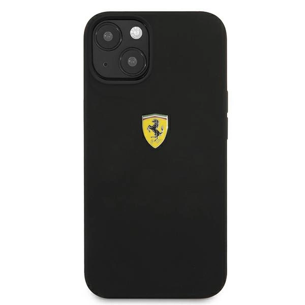 Ferrari FESSIHCP13MBK iPhone 13 6.1" black/black hardcase Siliconeeng