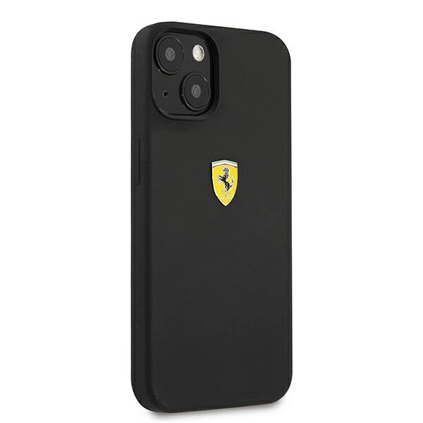 Ferrari FESSIHCP13MBK iPhone 13 6.1" black/black hardcase Siliconeeng