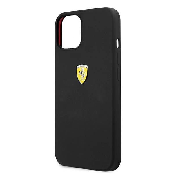 Ferrari FESSIHCP13MBK iPhone 13 6.1" black/black hardcase Siliconeeng