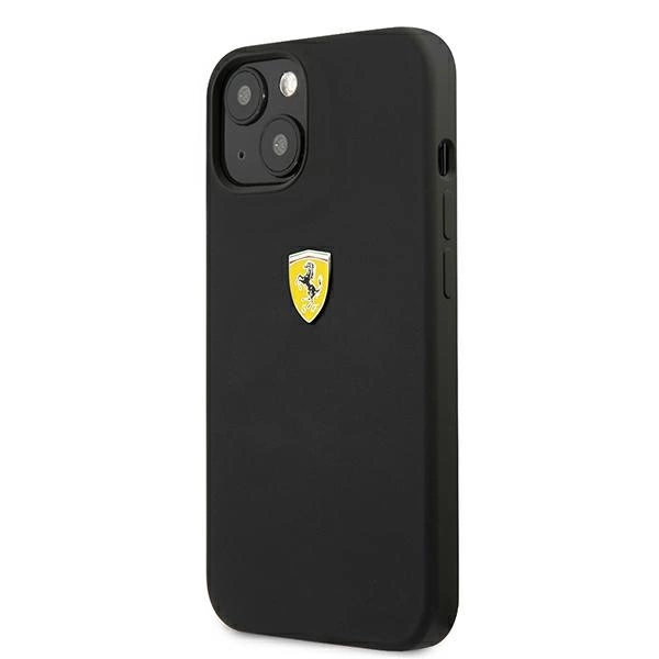 Ferrari FESSIHCP13SBK iPhone 13 mini 5.4" black/black hardcase Siliconeeng
