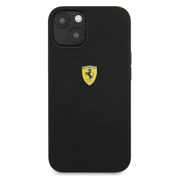 Ferrari FESSIHCP13SBK iPhone 13 mini 5.4" black/black hardcase Siliconeeng