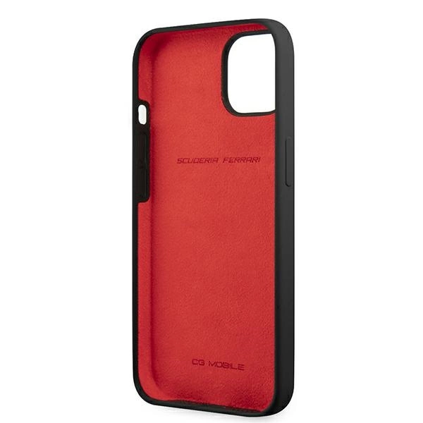 Ferrari FESSIHCP13SBK iPhone 13 mini 5.4" black/black hardcase Siliconeeng