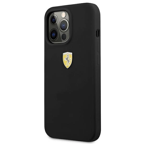 Ferrari FESSIHCP13XBK iPhone 13 Pro Max 6.7" black/black hardcase Siliconeeng