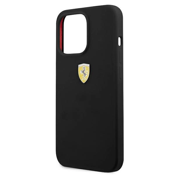 Ferrari FESSIHCP13XBK iPhone 13 Pro Max 6.7" black/black hardcase Siliconeeng