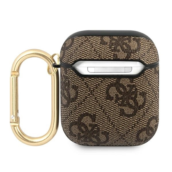Guess GUA24GSMW AirPods cover brown / brown 4G Script Metal Collectioneng