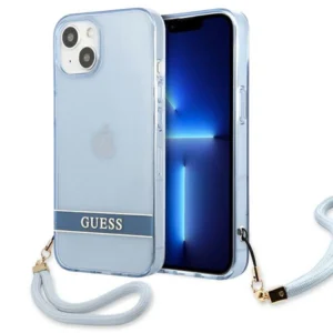 Guess GUHCP13MHTSGSB iPhone 13 6.1 "blue / blue hardcase Translucent Stapeng