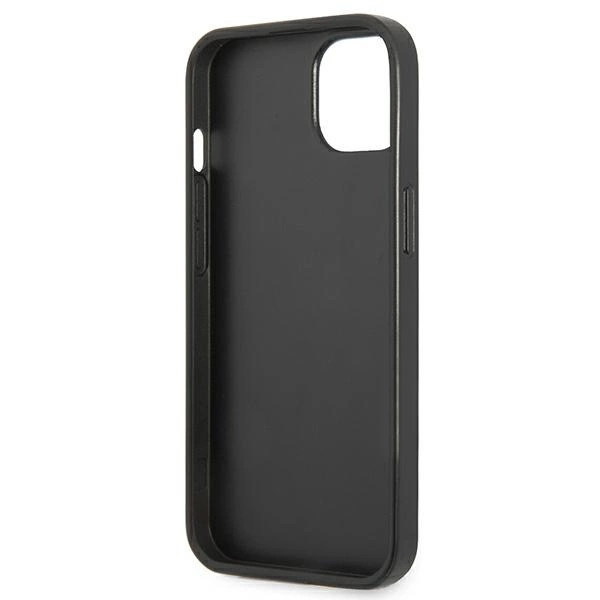 Guess GUHCP13SPS4MK iPhone 13 mini 5,4 "black / black hardcase Saffiano 4G Small Metal Logoeng