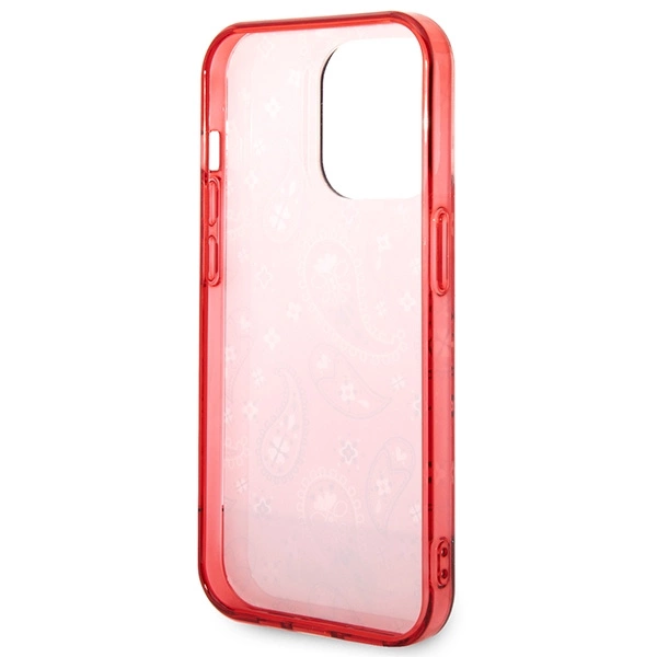Guess GUHCP14LHGBNHR iPhone 14 Pro 6.1" red/red hardcase Bandana Paisleyeng