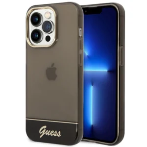 Guess GUHCP14LHGCOK iPhone 14 Pro 6.1 "black / black hardcase Translucenteng