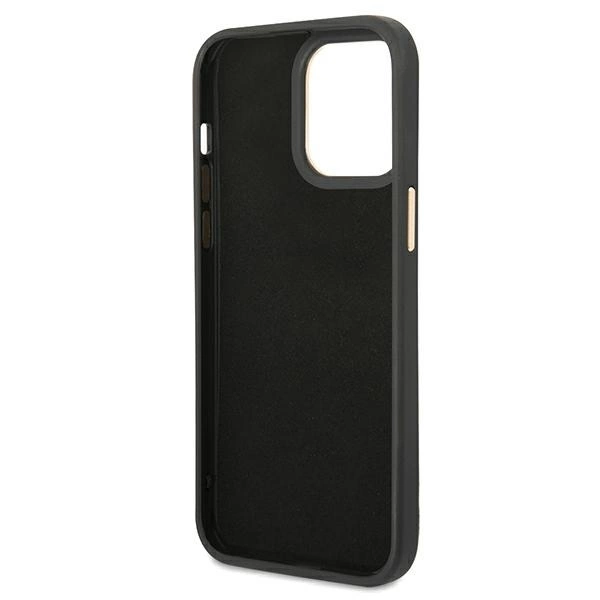 Guess Croco Collection iPhone 14 Pro 6.1" Case - Blackeng