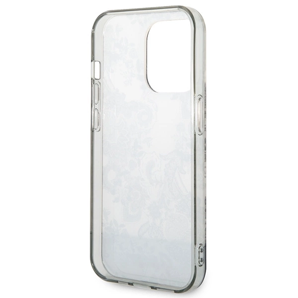 Guess GUHCP14LHGPLHG iPhone 14 Pro 6.1" grey/grey hardcase Porcelain Collectioneng