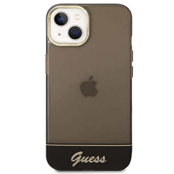Guess GUHCP14MHGCOK iPhone 14 Plus 6.7 "black / black hardcase Translucenteng