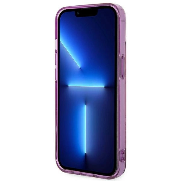 Guess GUHCP14MHGJGHP iPhone 14 Plus 6.7 "pink / pink hardcase Jungle Collectioneng