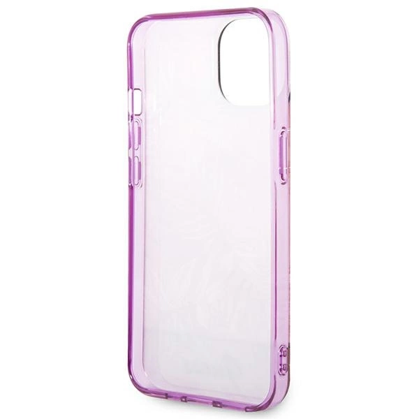 Guess GUHCP14MHGJGHP iPhone 14 Plus 6.7 "pink / pink hardcase Jungle Collectioneng