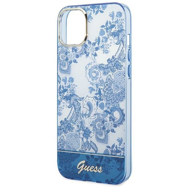 Guess GUHCP14MHGPLHB iPhone 14 Plus 6.7" blue/blue hardcase Porcelain Collectioneng