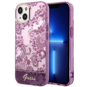 Guess GUHCP14MHGPLHF iPhone 14 Plus 6.7" fuchsia/fuschia hardcase Porcelain Collectioneng