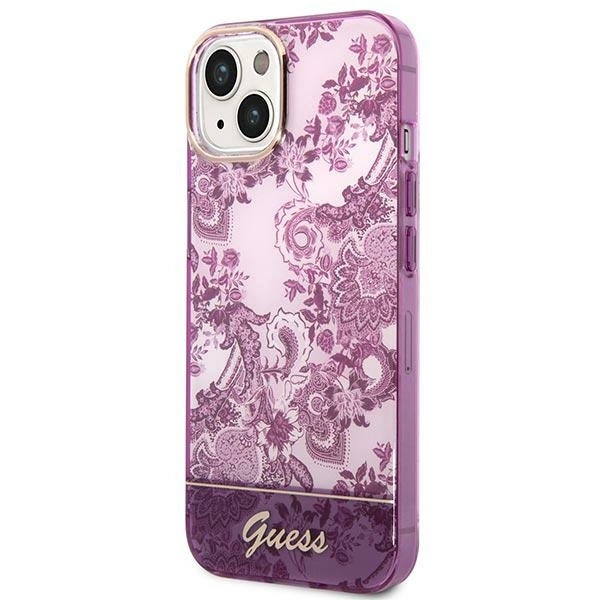 Guess GUHCP14MHGPLHF iPhone 14 Plus 6.7" fuchsia/fuschia hardcase Porcelain Collectioneng