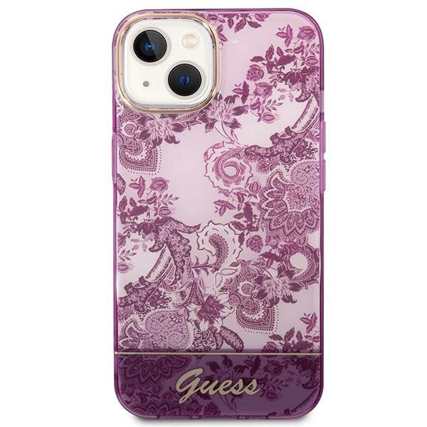 Guess GUHCP14MHGPLHF iPhone 14 Plus 6.7" fuchsia/fuschia hardcase Porcelain Collectioneng