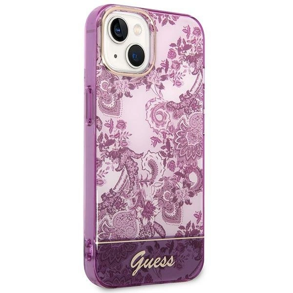 Guess GUHCP14MHGPLHF iPhone 14 Plus 6.7" fuchsia/fuschia hardcase Porcelain Collectioneng