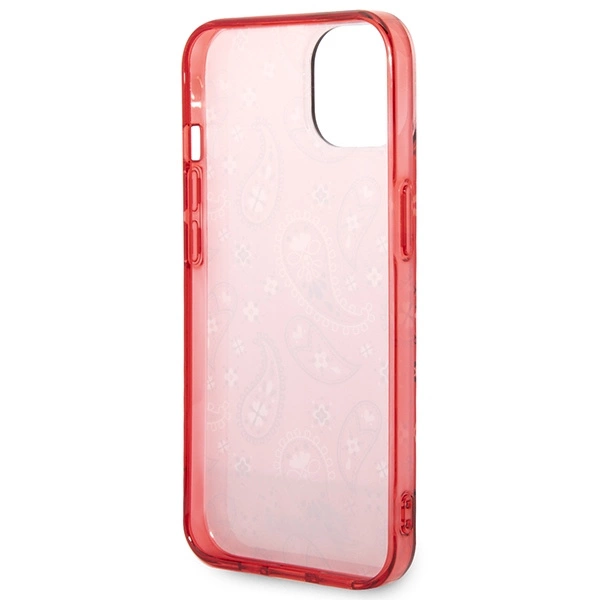 Guess GUHCP14SHGBNHR iPhone 14 6.1" red/red hardcase Bandana Paisleyeng