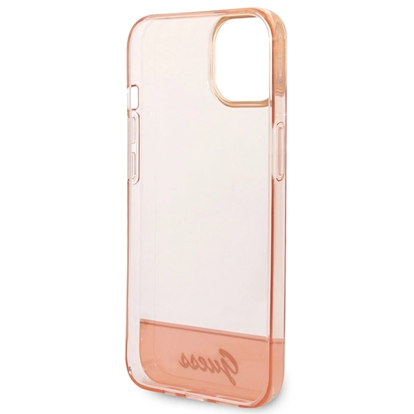 Guess GUHCP14SHGCOP iPhone 14 6.1 "pink / pink hardcase Translucenteng