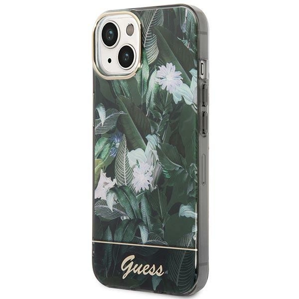 Guess Jungle Collection iPhone 14 Case - Greeneng