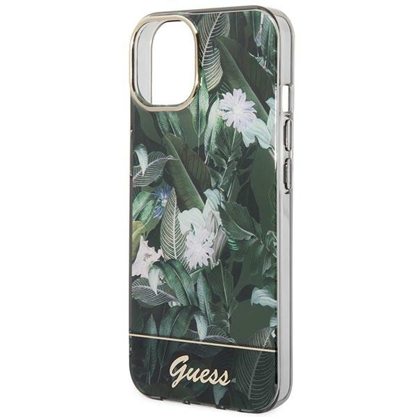 Guess Jungle Collection iPhone 14 Case - Greeneng