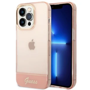 Guess Translucent iPhone 14 Pro Max 6.7" Case - Pinkeng