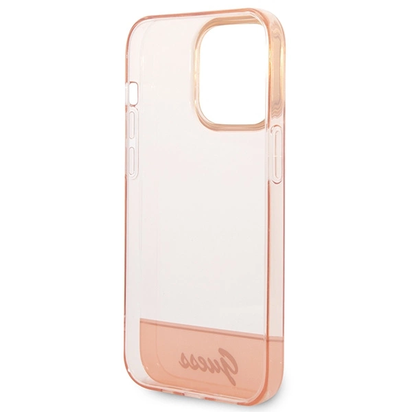 Guess Translucent iPhone 14 Pro Max 6.7" Case - Pinkeng