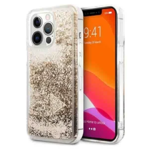 Guess GUOHCP14LGLHFLGO iPhone 14 Pro 6.1 "gold / gold hardcase Glitter Charmseng