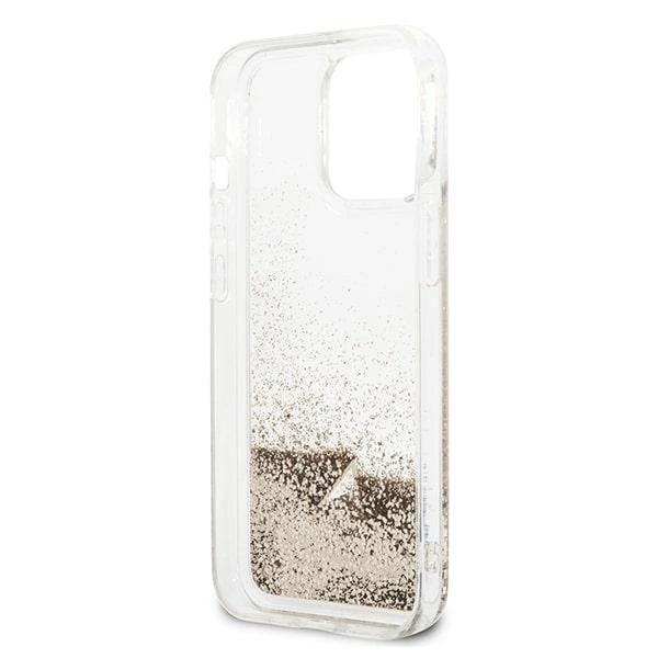 Guess GUOHCP14LGLHFLGO iPhone 14 Pro 6.1 "gold / gold hardcase Glitter Charmseng