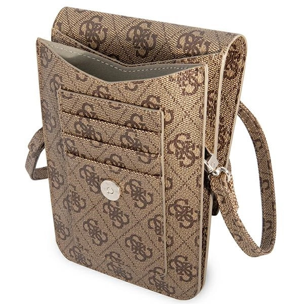 Guess Handbag GUWBP4TMBR brown / brown 4G Triangleeng
