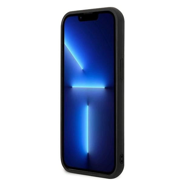 Karl Lagerfeld KLHCP13M3DKPK iPhone 13 6,1" czarny/black hardcase Ikonik Patcheng