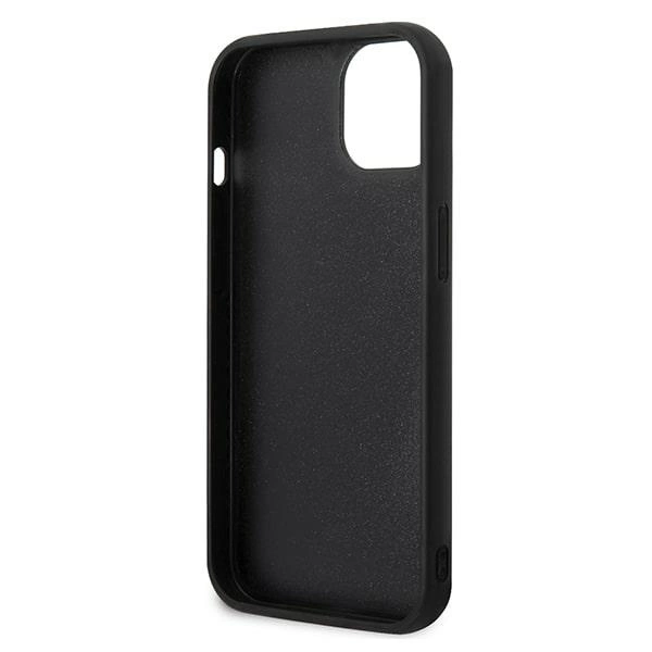 Karl Lagerfeld KLHCP13M3DKPK iPhone 13 6,1" czarny/black hardcase Ikonik Patcheng