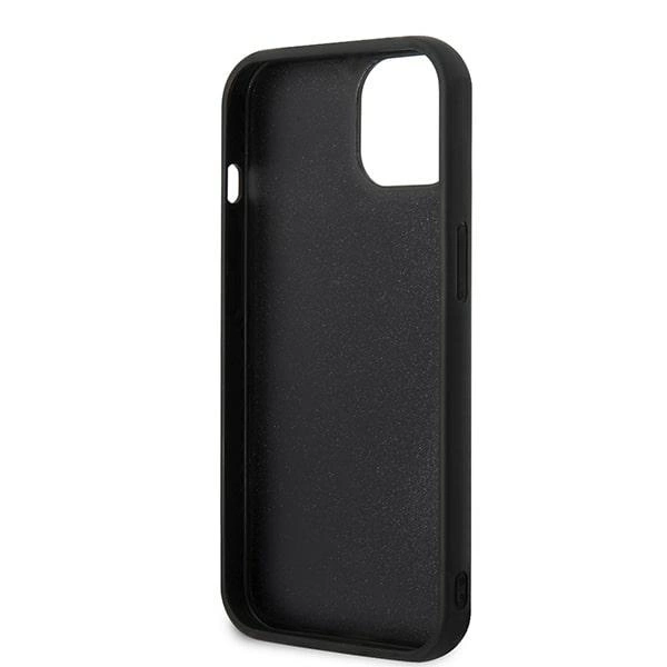 Karl Lagerfeld KLHCP13S3DKPK iPhone 13 mini 5,4 "black / black hardcase Ikonik Patcheng