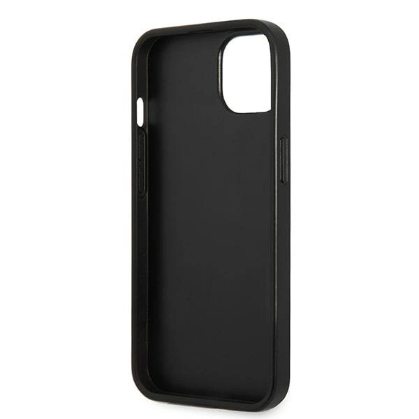 Karl Lagerfeld KLHCP13SMNMP1K iPhone 13 mini 5,4 "hardcase black / black Monogram Plaqueeng