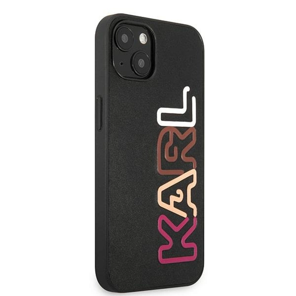 Karl Lagerfeld KLHCP13SPCOBK iPhone 13 mini 5.4 "black / black hardcase Multipink Brandeng