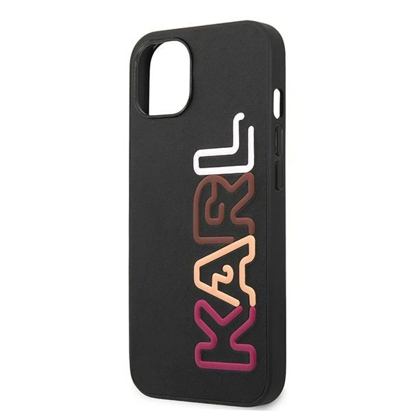 Karl Lagerfeld KLHCP13SPCOBK iPhone 13 mini 5.4 "black / black hardcase Multipink Brandeng