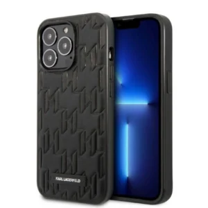 Karl Lagerfeld KLHCP13XMNMP1K iPhone 13 Pro Max 6,7" hardcase czarny/black Monogram Plaqueeng