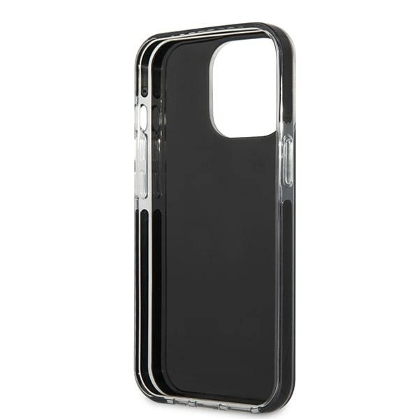 122806_7 Karl Lagerfeld KLHCP13XTPE2TK iPhone 13 Pro Max 6,7" hardcase czarny/black Karl&Choupette Headeng